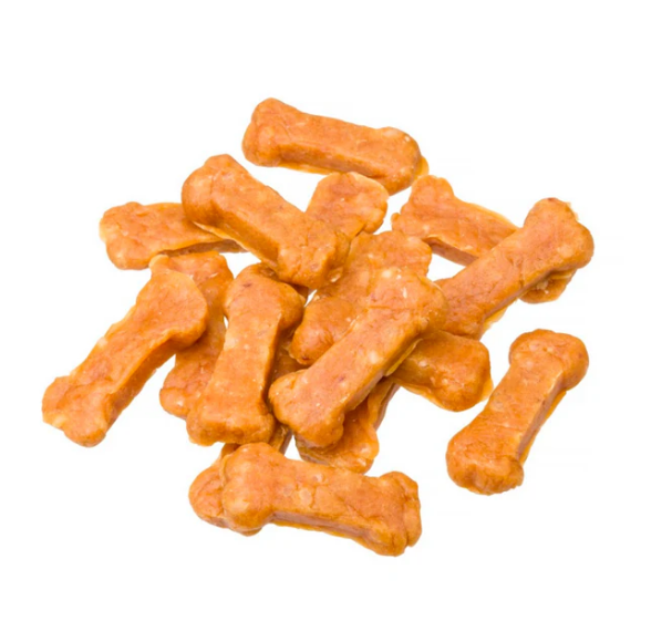 Natural Peanut Butter & Chicken Flavoured Bone Dog Treats - 100g