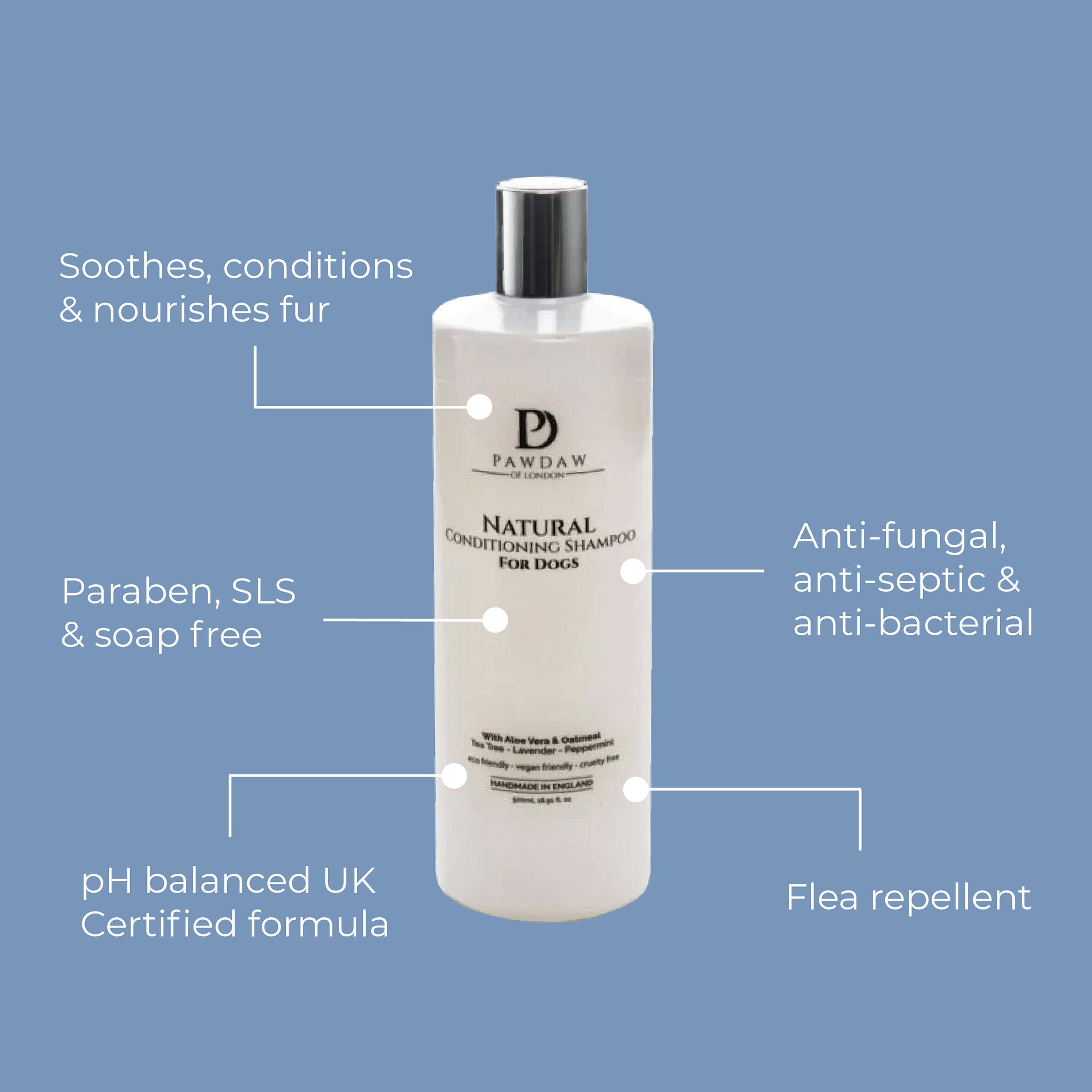 Natural Conditioning Shampoo - Pawdaw of London