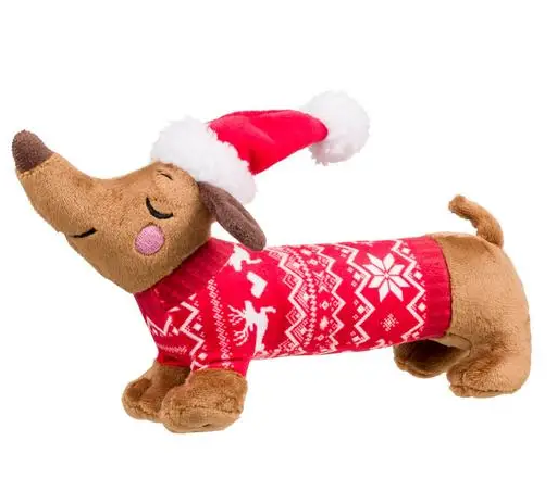 Christmas Best Dachshund Dog Toy