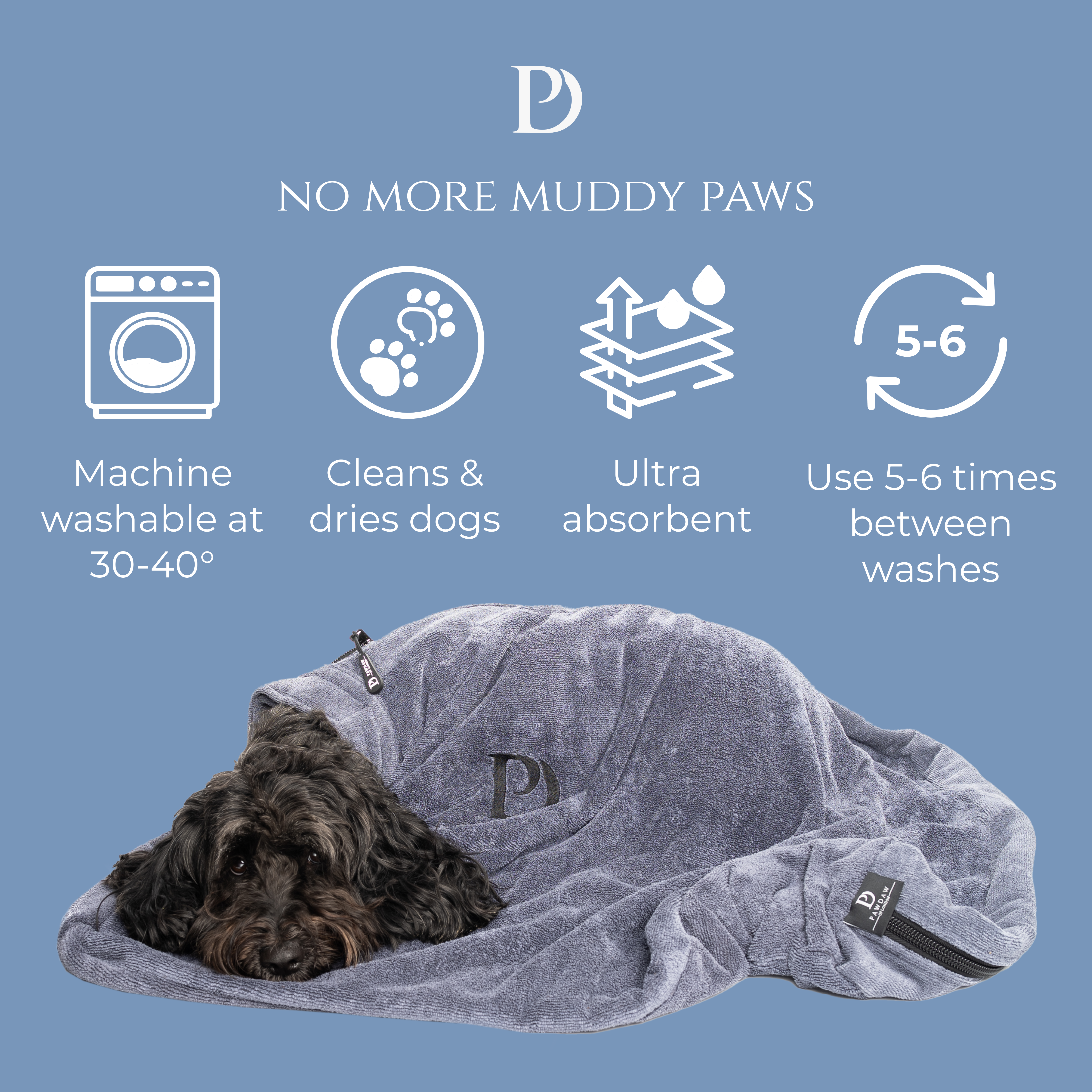 Luxury Dog Drying Bag