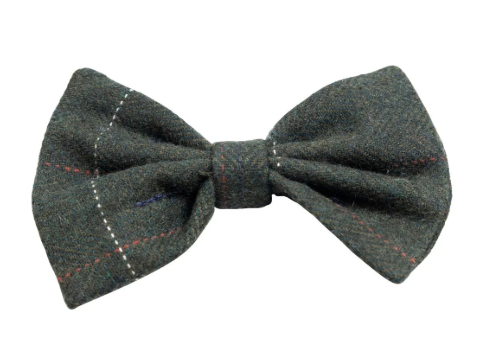 Tweed Dog Bow Tie