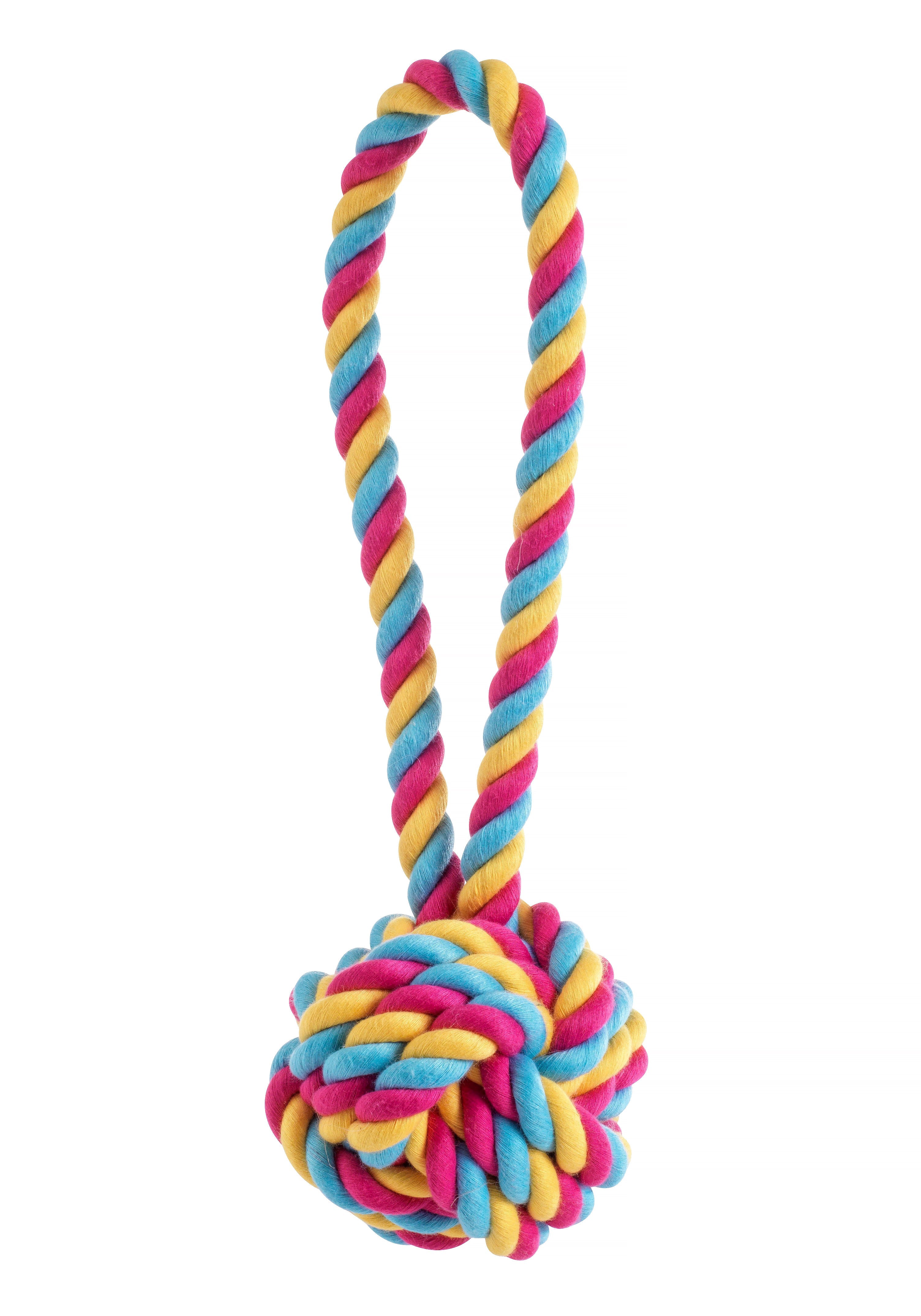 Ball Rope Dog Toy - Pawdaw of London