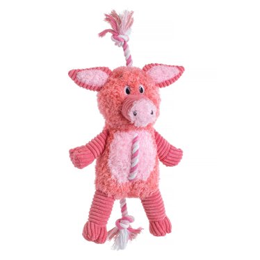 Farmyard Rope Dog Toy; Cow, Pig, Horse - Pawdaw of London