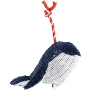 Under The Sea Dog Toys; Octopus, Walrus, Whale - Pawdaw of London