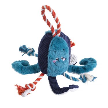 Under The Sea Dog Toys; Octopus, Walrus, Whale - Pawdaw of London