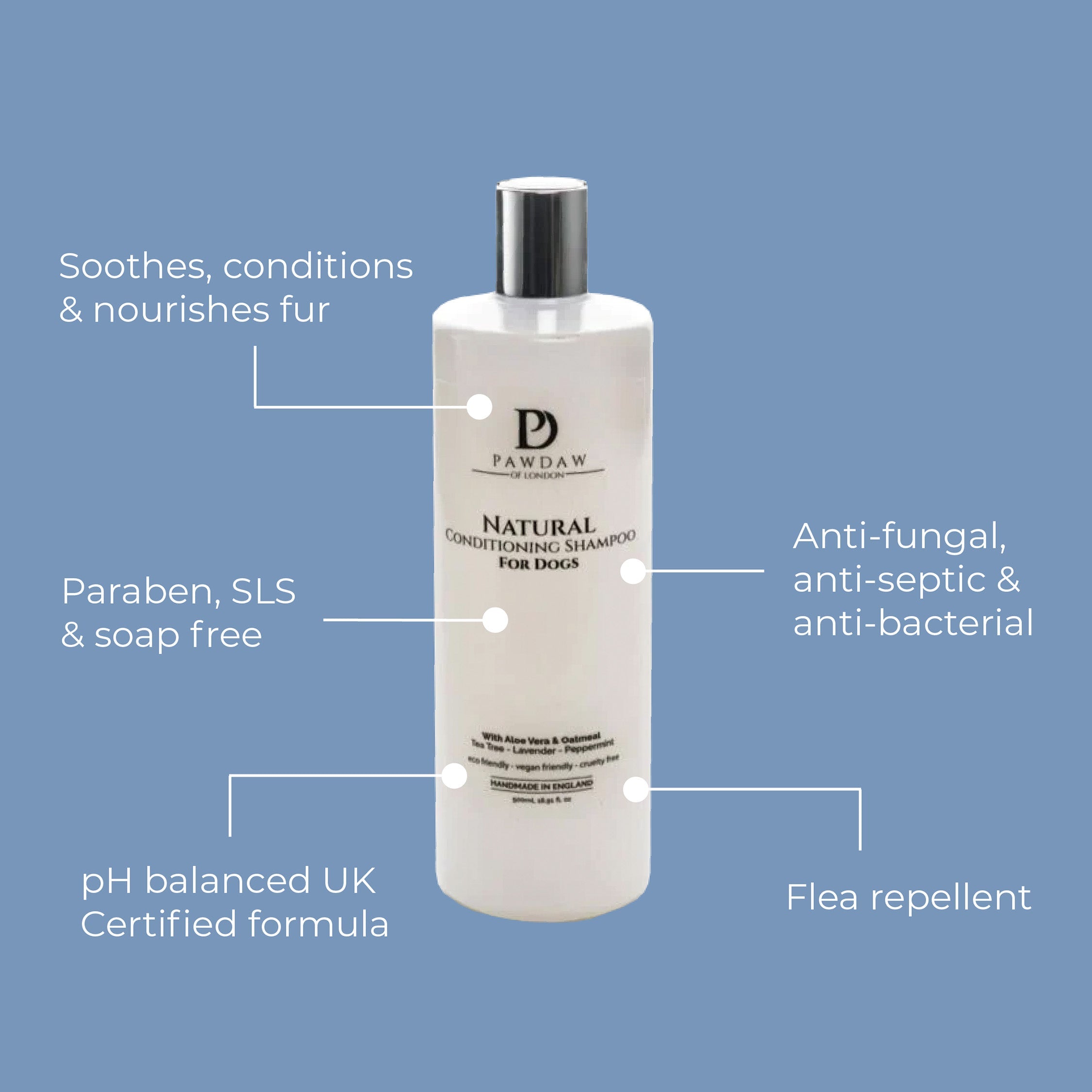 Natural Conditioning Shampoo - Pawdaw of London